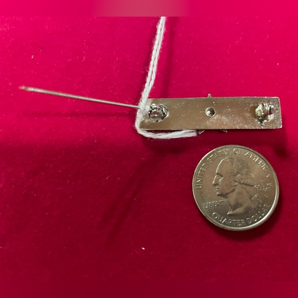 VINTAGE Order of the Eastern Star 25 Year Pin Tie Pin 🌟 RARE - Picture 5 of 5